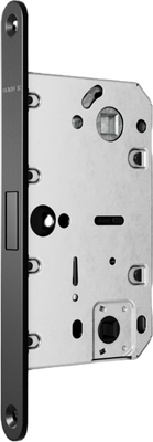 Защелка врезная с фиксацией Border Магнитный (черный)