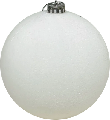 Шар новогодний Ausini V5150 (белый)