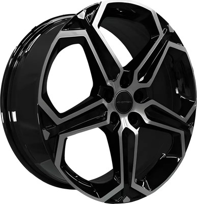 Литой диск Khomen KHW1909 Changan Uni-K/Uni-V 19x7.5" 5x114.3мм DIA 60.1мм ET 35мм (Black FP)