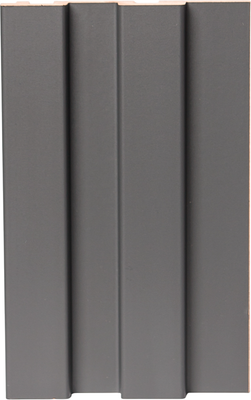 Реечная панель Andlen Decor ПН-37 МДФ Антрацит (2800x123x19мм)