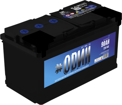 Автомобильный аккумулятор ODИН 90 Ah (1) 720A L5 / 6CT-90 (90А/ч)