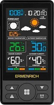 Метеостанция цифровая Ermenrich Report WR50 / 86036
