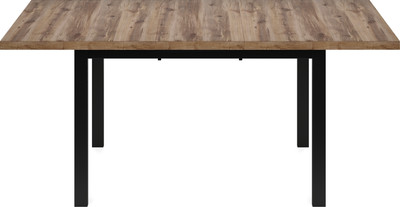 Обеденный стол Senira Велес 100x60 (береза сандал/опора черная)