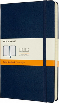Записная книжка Moleskine Classic Expended Large QP060EXPB20 (синий сапфир)