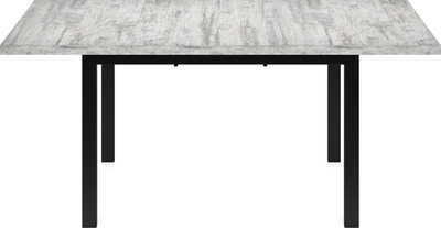 Обеденный стол Senira Велес 100x60 (сосна монрепо/опора черная)