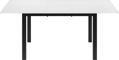 Обеденный стол Senira Велес ЛДСП 16 мм 100x60 (белый/опора черная)