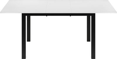 Обеденный стол Senira Велес ЛДСП 16 мм 110x70 (белый/опора черная)