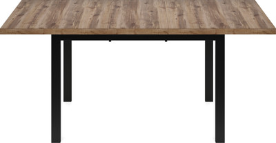 Обеденный стол Senira Велес 110x70 (береза сандал/опора черная)