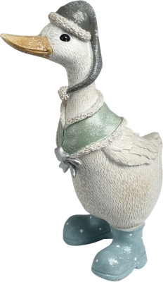 Статуэтка No Brand Гусь в длинном колпаке и накидке / 10325906