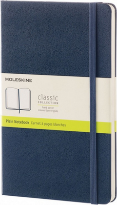 Записная книжка Moleskine Classic Large QP062B20 (синий сапфир)