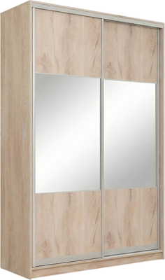 Шкаф-купе Рэйгрупп 158 EEX Elgon РГ-04.05 (дуб элисон/дуб элисон/хром)