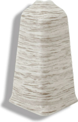 Уголок для плинтуса DekorPlast 67мм LL003 (2шт, дуб молочный, внешний, флоупак)