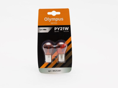 Комплект автомобильных ламп Storex Olympus PY21W BAU15s / 8625381 (2шт)