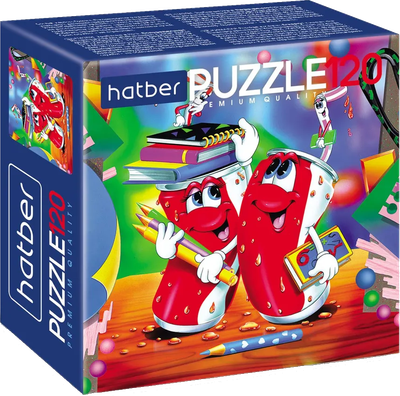 Пазл Hatber Premium. Учись ярко! / 120ПЗ5_03161 (120эл)