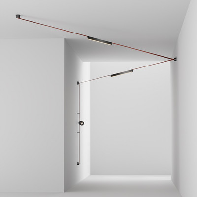 Потолочная база для трекового светильника Maytoni TFC-Par-CW02-R