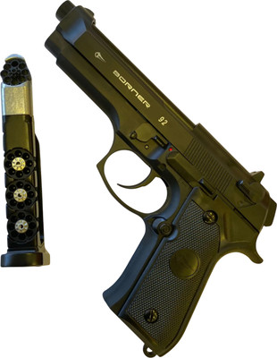 Пистолет пневматический BORNER 92 Blowback Beretta до 3Дж кал. 4.5мм