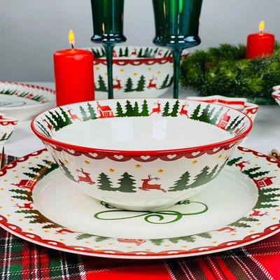 Салатник Lenardi Новый Год / 164-043