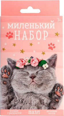 Набор канцелярский подарочный ArtFox Кошка / 9875755