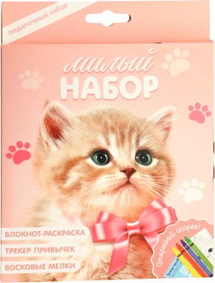 Набор канцелярский подарочный ArtFox Котенок / 9891772