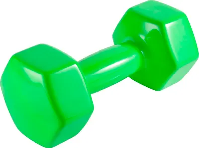 Гантель VictoryFit VF-DV010 (1кг, зеленый)