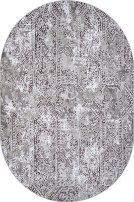 Ковер Merinos Silver F390-OVAL-GRAY (1.5x4)