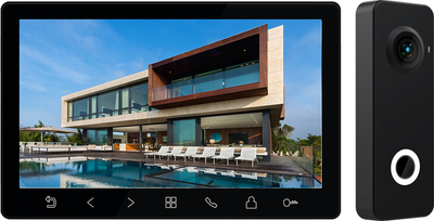Видеодомофон Tantos Prime HD SE + iLexa HD (черный/графит)