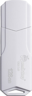 USB flash накопитель SmartBuy Clue / SB128GBCLU-W3 (белый)