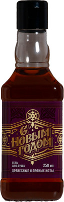 Гель для душа Чистое счастье С Новым Годом Древесные ноты / 10349376 (250мл)