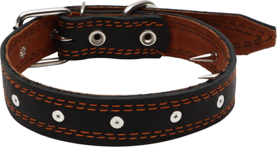 Ошейник Sima-Land Строгий шип / 7060678 (черный)