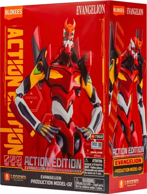 Конструктор Blokees Eвангелион Ева-02 Action Edition / 70142
