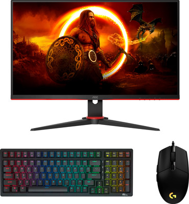 Монитор AOC 27G2SPAE/BK + RK98 Black + G203 Lightsync (910-005796) 