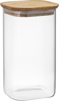 Емкость для хранения Smart Solutions Glass Acacia SS0000349