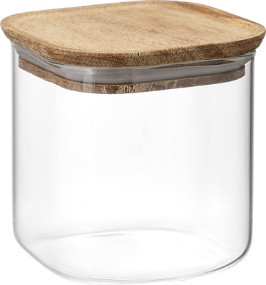 Емкость для хранения Smart Solutions Glass Acacia SS0000348