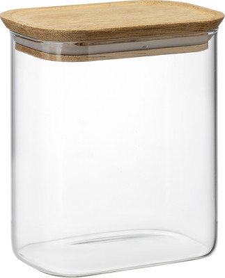 Емкость для хранения Smart Solutions Glass Acacia SS0000342