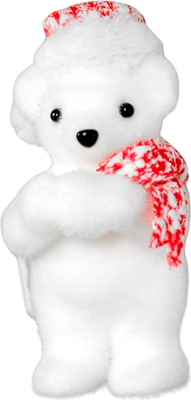 Световая фигурка Luazon Мишка в шапке 4843989