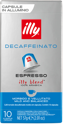 Кофе в капсулах illy Decaf Средней обжарки (10шт)