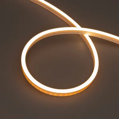 Гибкий неон Arlight WAVE-SIDE-PU-A120-06x12mm 24V Warm2700 / 052592