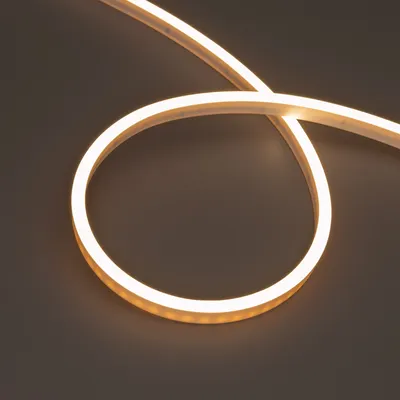 Гибкий неон Arlight WAVE-SIDE-PU-A120-06x12mm 24V Warm3000 / 052590