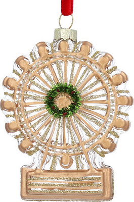 Елочная игрушка Gisela Graham London Christmas Колесо обозрения / 01267