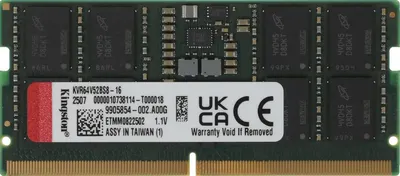Оперативная память DDR5 Kingston KVR64V52BS8-16