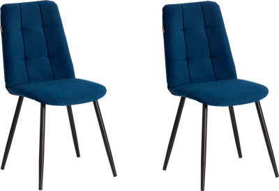 Набор стульев Tetchair Asti Trend (2 шт, синий)