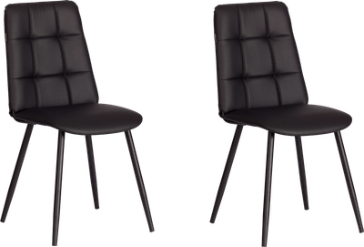 Набор стульев Tetchair  Asti Trend (2 шт, черный)