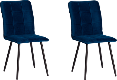 Набор стульев Tetchair Bari  LT (2 шт, синий)