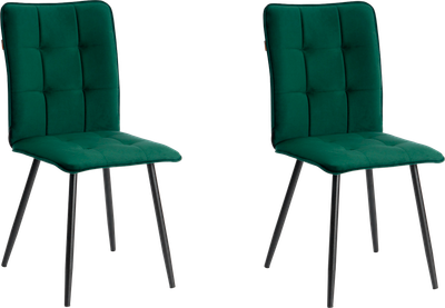 Набор стульев Tetchair  Bari LT (2 шт, Deep Forest изумруд )