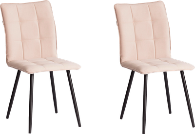 Набор стульев Tetchair Bari LT (2 шт, бежевый/черный)