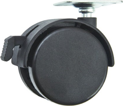 Колесо мебельное AKS d40 / 119 074 (черный)