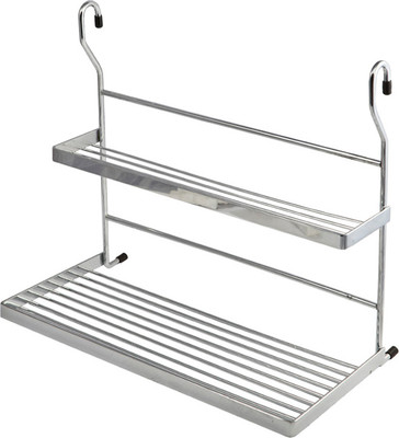 Полка для специй на рейлинг AKS CWJ203В (хром)