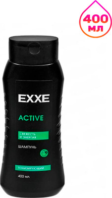 Шампунь для волос Exxe Men Active Тонизирующий (400мл)