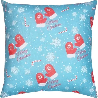 Подушка декоративная MATEX Happy New Year. Christmas. Варежки и Конфеты / 32-519