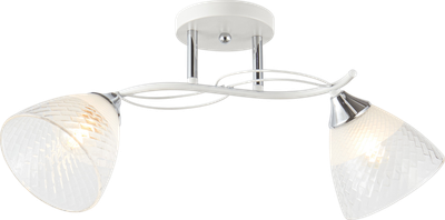 Потолочный светильник Mirastyle WX-6336/2 WH+CR